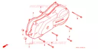 COUVERCLE GAUCHE (2) pour Honda SY 50 PAL de 1993
