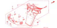 FEUX ARRIERE (2) pour Honda SY 50 PAL de 1993