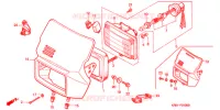 PHARE pour Honda TLM 220 de 1992