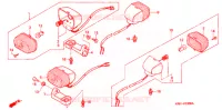 CLIGNOTANT pour Honda TLM 220 de 1994