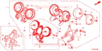 COMPTEUR pour Honda CB 1100 EX TYPE 1 UP HANDELBAR de 2017