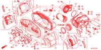 FILTRE A AIR pour Honda CB 1100 EX TYPE 2 LOW HANDELBAR de 2017