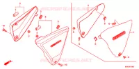 COUVERCLES LATERAUX pour Honda CB 1100 EX TYPE 2 LOW HANDELBAR de 2017