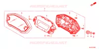 COMPTEUR pour Honda CB 400 X de 2017