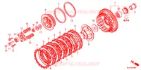 EMBRAYAGE pour Honda CB 400 X de 2017