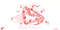 PHARE pour Honda CBR 500 R de 2017