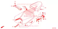 SELLE pour Honda CBR 500 R de 2017