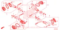 CLIGNOTANT pour Honda AFRICA TWIN 1000 ABS de 2017