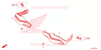PROTEGES MAINS pour Honda AFRICA TWIN 1000 DCT TRICOLOR de 2017