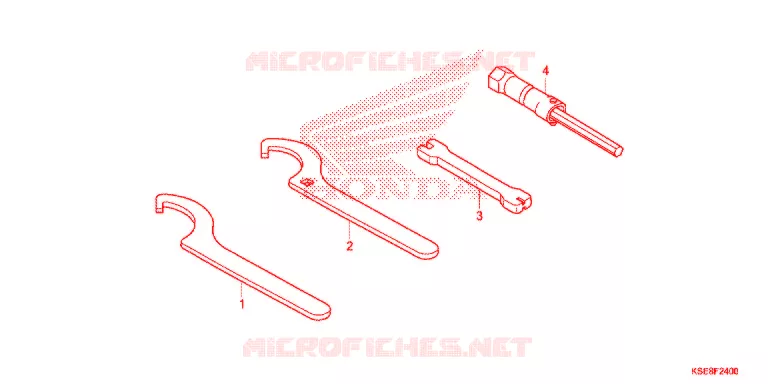 OUTIL Honda MOTO 150 CRF 2017  CRF150RH
