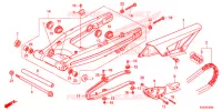 BRAS OSCILLANT pour Honda CRF 250 RALLYE ABS de 2017