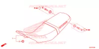 SELLE pour Honda CRF 250 RALLYE ABS de 2017