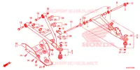TRIANGLES AVANT pour Honda PIONEER 1000 M5P de 2017