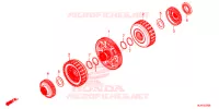 EMBRAYAGE pour Honda PIONEER 1000 M5P de 2017
