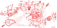 CULASSE pour Honda PIONEER 500 M2 de 2017