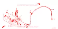 FREIN DE STATIONNEMENT pour Honda PIONEER 500 M2 de 2017