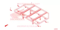 PORTE BAGAGES pour Honda PIONEER 500 M2 de 2017