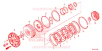 EMBRAYAGE (BAS) pour Honda PIONEER 700 M4 RED de 2017