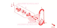 POMPE A HUILE pour Honda TRX 250 FOURTRAX RECON Electric Shift de 2017