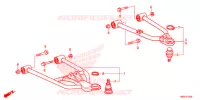 TRIANGLES AVANT pour Honda TRX 250 FOURTRAX RECON Electric Shift de 2017