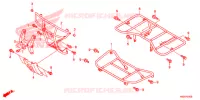 SUPPORT pour Honda TRX 250 FOURTRAX RECON Standard de 2017