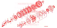 EMBRAYAGE pour Honda TRX SPORTRAX 250 X RED de 2017