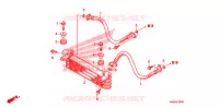 RADIATEUR D'HUILE pour Honda TRX SPORTRAX 250 X RED de 2017