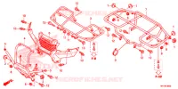 SUPPORT pour Honda FOURTRAX 420 RANCHER 4X4 AT DCT IRS EPS CAMO de 2017