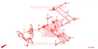 BRAS ARRIERE pour Honda FOURTRAX 420 RANCHER 4X4 AT DCT IRS EPS BLACK de 2017