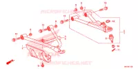 TRIANGLES AVANT pour Honda FOURTRAX 420 RANCHER 4X4 AT DCT IRS EPS BLACK de 2017