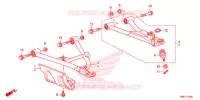 TRIANGLES AVANT pour Honda FOURTRAX 500 FOREMAN RUBICON 4X4 AT IRS DCT de 2017
