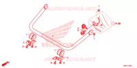 BARRE ANTI ROULIS pour Honda FOURTRAX 500 FOREMAN RUBICON 4X4 AT IRS DCT EPS DELUXE de 2017