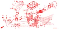 FILTRE A AIR pour Honda FOURTRAX 500 FOREMAN RUBICON 4X4 AT IRS DCT EPS DELUXE de 2017