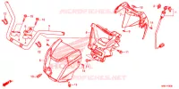 GUIDON pour Honda FOURTRAX 500 FOREMAN RUBICON 4X4 AT IRS DCT EPS DELUXE de 2017