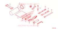 OUTIL pour Honda FOURTRAX 500 FOREMAN RUBICON 4X4 AT IRS DCT EPS DELUXE de 2017