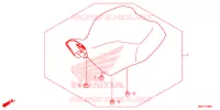 SELLE pour Honda FOURTRAX 500 FOREMAN RUBICON 4X4 AT IRS DCT EPS DELUXE de 2017