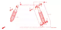 AMORTISSEUR ARRIERE pour Honda FOURTRAX 650 RINCON de 2004