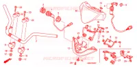 GUIDON pour Honda FOURTRAX 650 RINCON de 2004