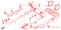 SILENCIEUX D'ECHAPPEMENT pour Honda FOURTRAX 650 RINCON de 2004