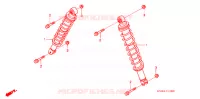 AMORTISSEUR AVANT pour Honda FOURTRAX 650 RINCON GPS de 2005