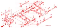 BRAS ARRIERE pour Honda FOURTRAX 650 RINCON GPS de 2005