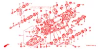 CADRE pour Honda FOURTRAX 650 RINCON GPS de 2005