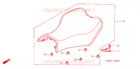 SELLE pour Honda FOURTRAX 680 RINCON CAMO de 2006