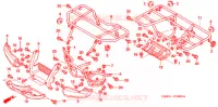 SUPPORT pour Honda FOURTRAX 680 RINCON de 2006