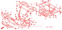 SUPPORT pour Honda FOURTRAX 680 RINCON de 2006