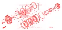EMBRAYAGE (BAS) pour Honda FOURTRAX 680 RINCON CAMO de 2010