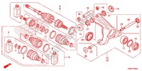 ROTULE ARRIERE pour Honda FOURTRAX 680 RINCON CAMO de 2012