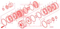EMBRAYAGE (2 3) pour Honda FOURTRAX 680 RINCON de 2014
