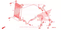 RADIATEUR D'HUILE pour Honda FOURTRAX 680 RINCON de 2014