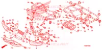 SUPPORT pour Honda FOURTRAX 680 RINCON de 2014